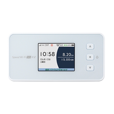 未使用】NEC UQmobile 【SIMフリー】 Speed Wi-Fi 5G X12 NAR03 未使用】NEC UQmobile 【SIMフリー】 Speed Wi-Fi 5G X12 NAR03