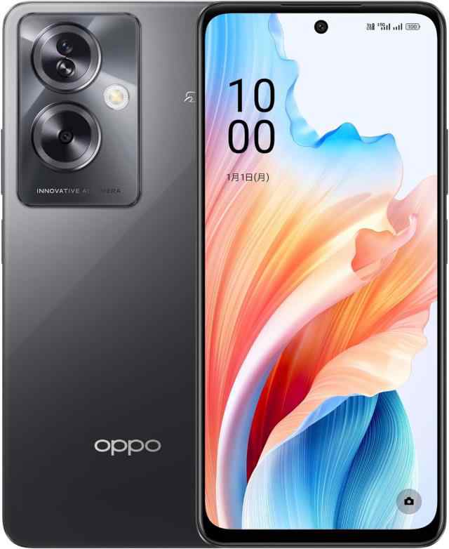 【未使用】Oppo 国内版 【SIMフリー】 OPPO A79 5G 4GB 128GB ミステリーブラック CPH2557【ECセンター】保証期間３ヶ月