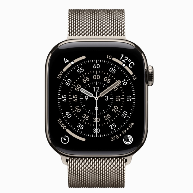 【未使用】Apple Apple Watch Series11 46mm Cellular ナチュラルチタニウムケース/ナチュラルミラネーゼループ (S/M) MFCY4J/A【千葉】保証期間３ヶ月