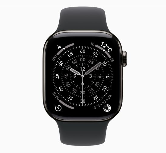 【未使用】Apple Apple Watch Series11 46mm Cellular スレートチタニウムケース/ブラックスポーツバンド (S/M) MFD14J/A【OSU301】保証期間３ヶ月