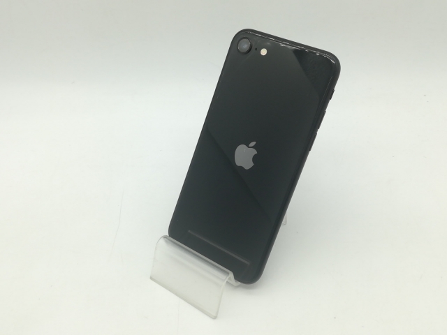 【中古】Apple docomo 【SIMロック解除済み】 iPhone SE（第2世代） 64GB ブラック MHGP3J/A（後期型番）【OSU301】保証期間１ヶ月【ランクB】