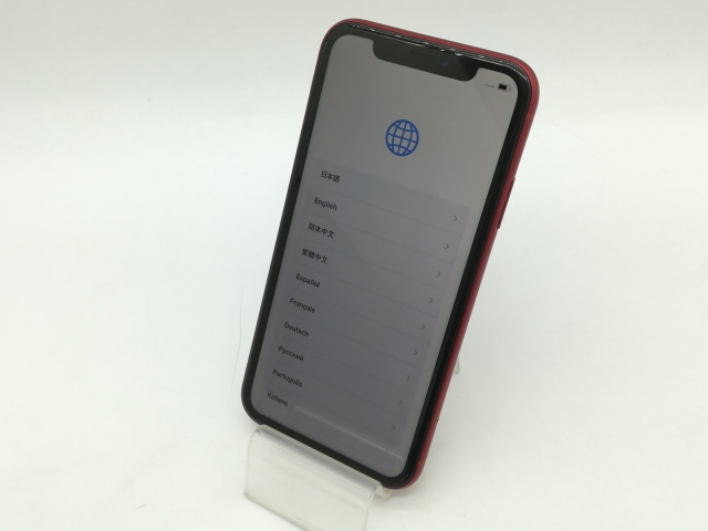 【中古】Apple SoftBank 【SIMロック解除済み】 iPhone XR 64GB (PRODUCT)RED MT062J/A【OSU301】保証期間１ヶ月【ランクC】_1