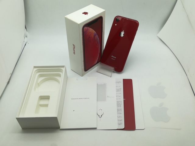 【中古】Apple SoftBank 【SIMロック解除済み】 iPhone XR 64GB (PRODUCT)RED MT062J/A【OSU301】保証期間１ヶ月【ランクC】_7