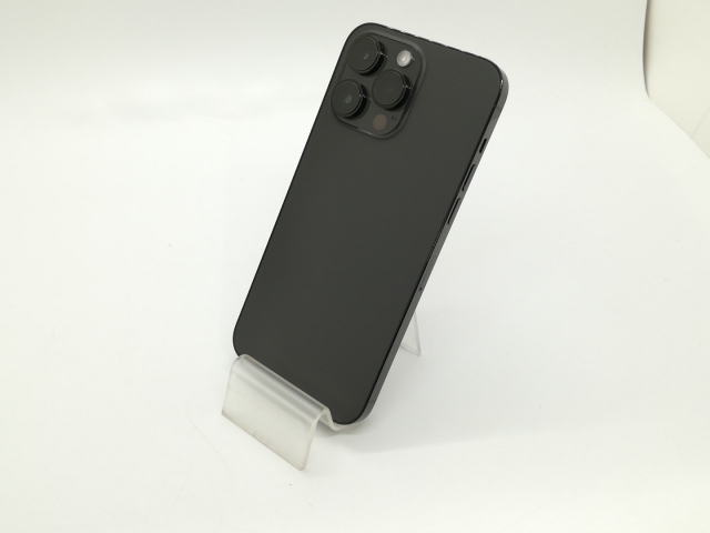 【中古】Apple docomo 【SIMフリー】 iPhone 14 Pro Max 256GB スペースブラック MQ9A3J/A【静岡】保証期間１ヶ月【ランクC】