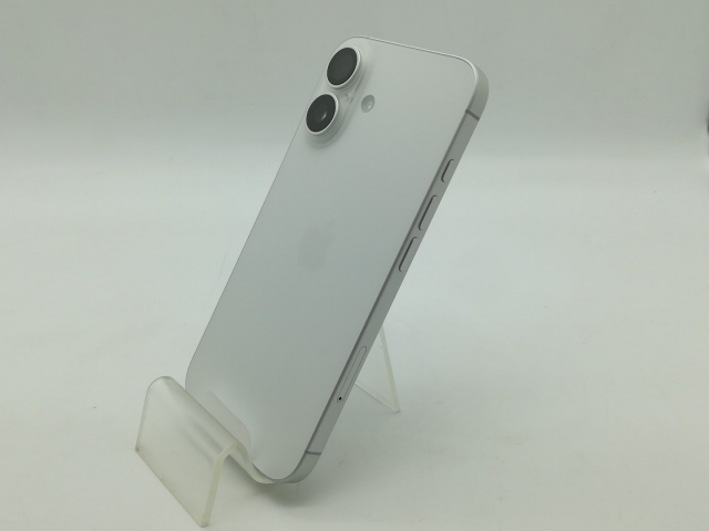 【未使用】Apple 国内版 【SIMフリー】 iPhone 16 128GB ホワイト MYDR3J/A【大阪堂島】保証期間３ヶ月_1