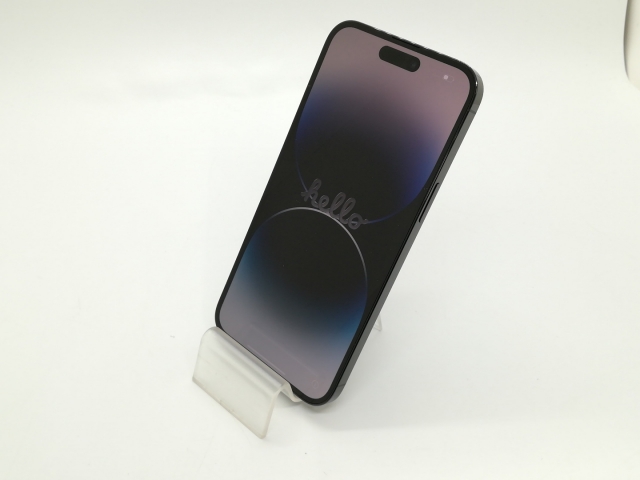 【中古】Apple docomo 【SIMフリー】 iPhone 14 Pro Max 256GB スペースブラック MQ9A3J/A【静岡】保証期間１ヶ月【ランクC】_1