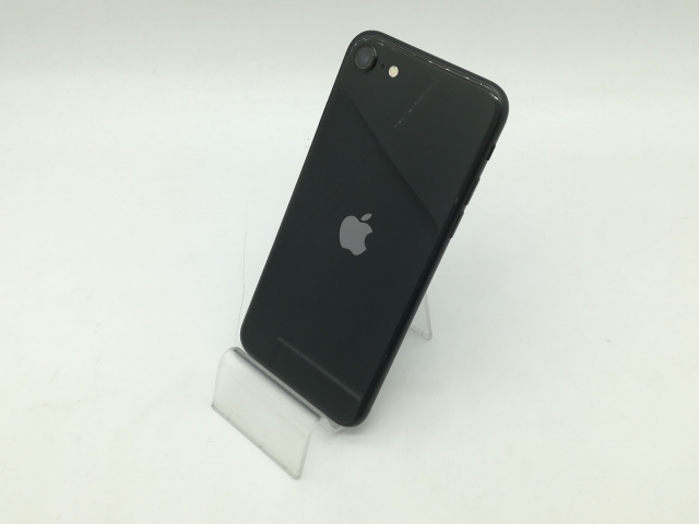 【中古】Apple au 【SIMロック解除済み】 iPhone SE（第2世代） 64GB ブラック MHGP3J/A（後期型番）【OSU301】保証期間１ヶ月【ランクB】