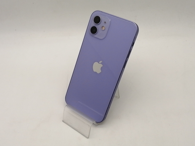 中古】Apple au 【SIMロック解除済み】 iPhone 12 64GB パープル 