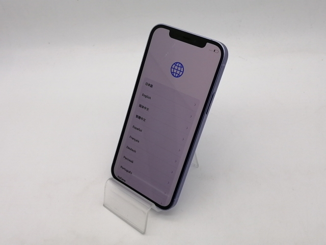 中古】Apple au 【SIMロック解除済み】 iPhone 12 64GB パープル 