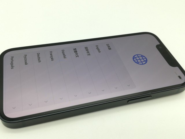 【中古】Apple docomo 【SIMフリー】 iPhone 13 mini 128GB ミッドナイト MLJC3J/A【OSU301】保証期間１ヶ月【ランクC】