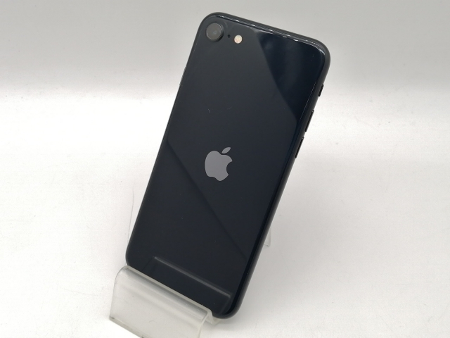 【中古】Apple SoftBank 【SIMフリー】 iPhone SE（第3世代） 128GB ミッドナイト MMYF3J/A【OSU301】保証期間１ヶ月【ランクB】