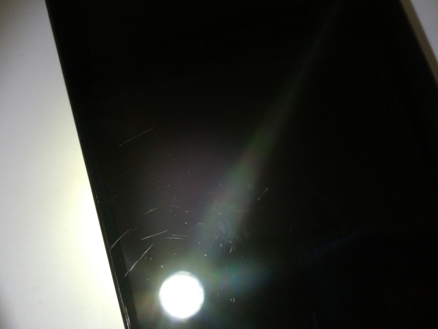 【中古】Apple au 【SIMフリー】 iPhone 14 Pro Max 1TB ディープパープル MQ9N3J/A【OSU301】保証期間１ヶ月【ランクB】