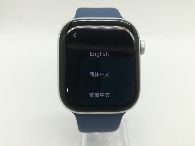 【中古】Apple Apple Watch Series10 46mm Cellular シルバーアルミニウムケース/デニムスポーツバンド (M/L) MWY13J/A【OSU301】保証期間１ヶ月【ランクA】