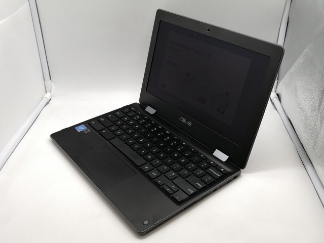 【中古】ASUS Chromebook Flip C214MA C214MA-ENG ダークグレー【OSU301】保証期間１ヶ月【ランクB】