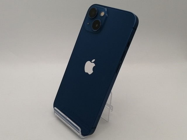 【中古】Apple 国内版 【SIMフリー】 iPhone 13 128GB ブルー MLNG3J/A【OSU301】保証期間１ヶ月【ランクB】