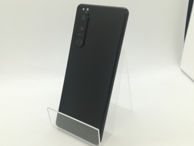 【中古】SONY au 【SIMフリー】 Xperia 5 III フロストブラック 8GB 128GB SOG05【OSU301】保証期間１ヶ月【ランクB】