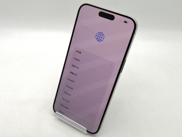 【中古】Apple 国内版 【SIMフリー】 iPhone 15 Pro Max 256GB ナチュラルチタニウム MU6R3J/A【大須2】保証期間１ヶ月【ランクA】