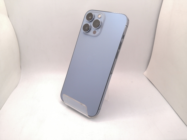 【中古】Apple 国内版 【SIMフリー】 iPhone 13 Pro Max 128GB シエラブルー MLJ73J/A【三宮駅前】保証期間１ヶ月【ランクB】