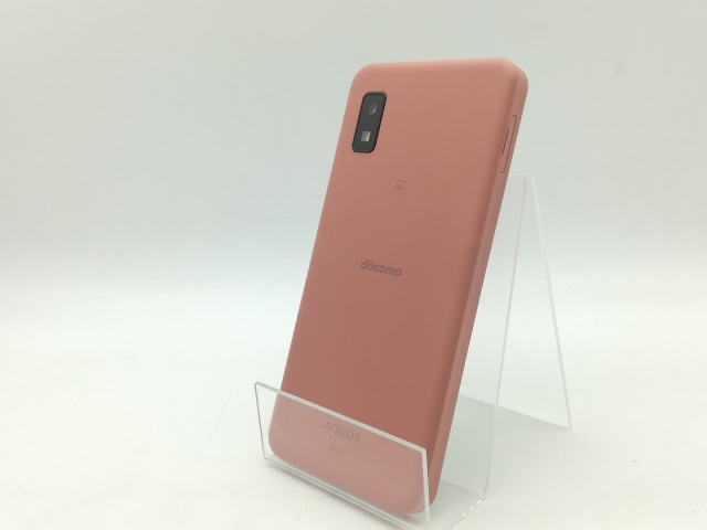 【中古】SHARP docomo 【SIMフリー】 AQUOS wish2 コーラル 4GB 64GB SH-51C【OSU301】保証期間１ヶ月【ランクA】