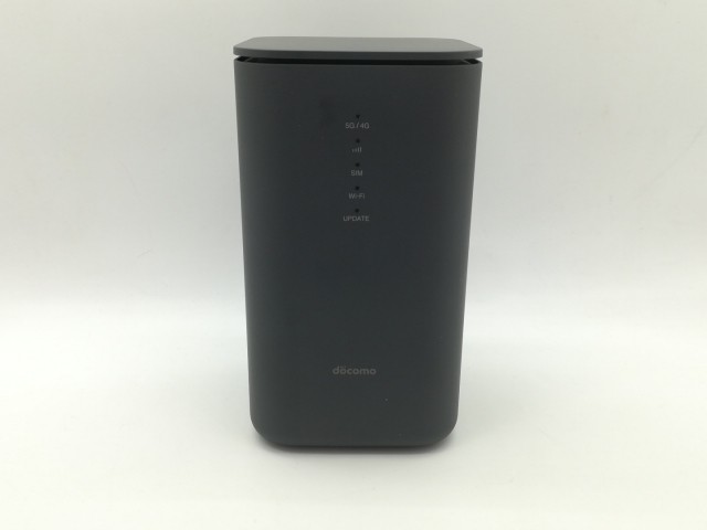 【中古】SHARP docomo 【SIMフリー】 home 5G HR02 [ダークグレー]【OSU301】保証期間１ヶ月【ランクA】の通販は