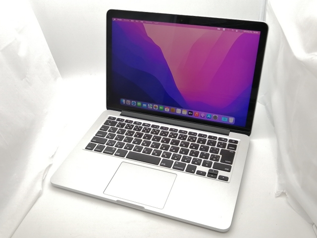 【中古】Apple MacBook Pro 13インチ Corei5:2.7GHz Retinaディスプレイモデル MF840J/A (Early 2015)【大須2】保証期間１ヶ月【ランクB】