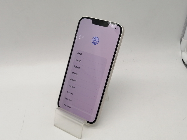 【中古】Apple 国内版 【SIMフリー】 iPhone 14 128GB スターライト MPUQ3J/A【OSU301】保証期間１ヶ月【ランクA】_1