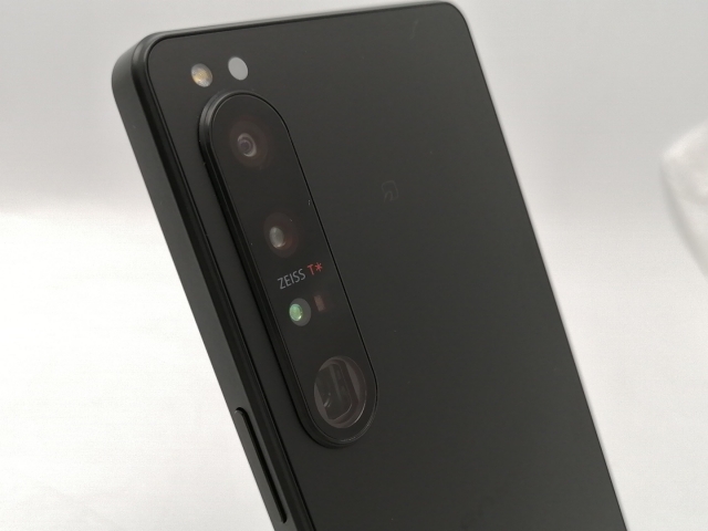 中古】SONY au 【SIMフリー】 Xperia 1 IV ブラック 12GB 256GB SOG06 