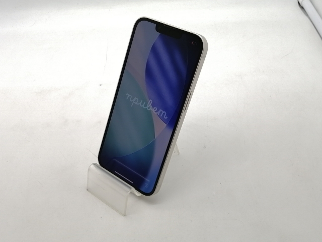 【中古】Apple docomo 【SIMフリー】 iPhone 13 128GB スターライト MLND3J/A【OSU301】保証期間１ヶ月【ランクC】_1