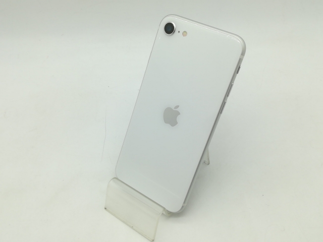 【中古】Apple docomo 【SIMロック解除済み】 iPhone SE（第2世代） 64GB ホワイト MHGQ3J/A（後期型番）【OSU301】保証期間１ヶ月【ランクB】