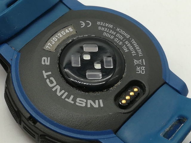 【中古】Garmin Instinct 2 Dual Power 010-02627-46 Tidal Blue【OSU301】保証期間１ヶ月【ランクB】_2
