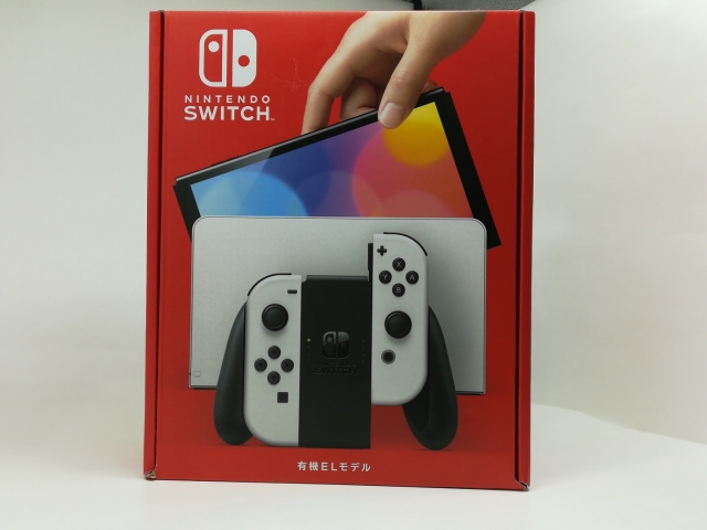未使用】Nintendo Switch 本体 (有機ELモデル) HEG-S-KAAAA