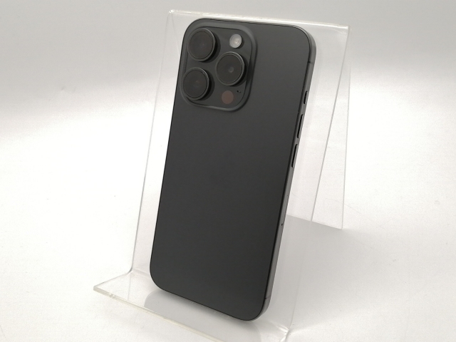 【中古】Apple 国内版 【SIMフリー】 iPhone 15 Pro 512GB ブラックチタニウム MTUH3J/A【大須2】保証期間１ヶ月【ランクB】