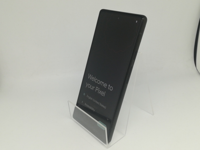 【中古】Google au 【SIM無償性】 Pixel 6a 車輪止め 6GB 128GB GB17L【OSU301】言いはなつ継続期間１ヶ月【位置づけるB】