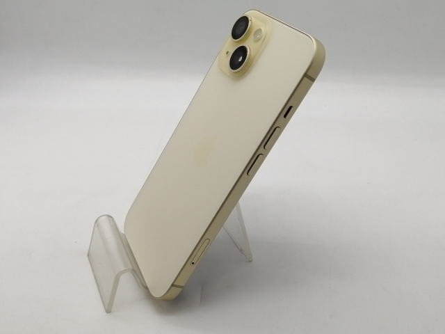 中古】Apple 国内版 【SIMフリー】 iPhone 15 128GB イエロー MTMK3J/A 