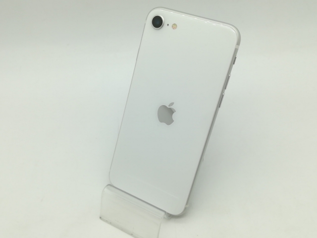 【中古】Apple docomo 【SIMロック解除済み】 iPhone SE（第2世代） 64GB ホワイト MX9T2J/A【OSU301】保証期間１ヶ月【ランクB】