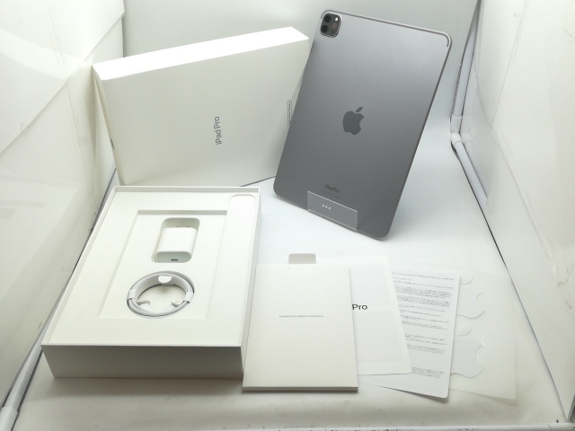 【中古】Apple 【Wi-Fi】 11インチ iPad Pro（第4世代/2022） 128GB スペースグレイ MNXD3J/A【なんば】保証期間１ヶ月【ランクA】_7