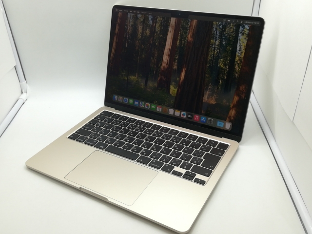 Macbook Air M3 13インチ 2024 16GB SSD 256GB スターライト