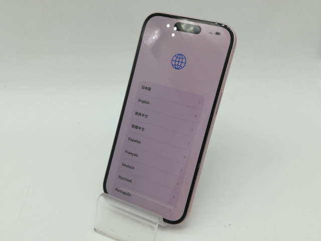 【中古】Apple docomo 【SIMフリー】 iPhone 15 128GB ピンク MTMJ3J/A【OSU301】保証期間１ヶ月【ランクA】_1
