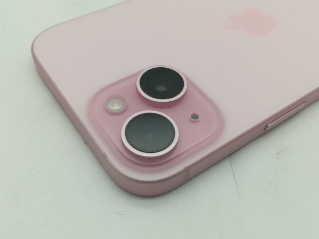 【中古】Apple docomo 【SIMフリー】 iPhone 15 128GB ピンク MTMJ3J/A【OSU301】保証期間１ヶ月【ランクA】_6