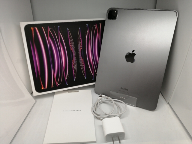 【中古】Apple 【Wi-Fi】 11インチ iPad Pro（第4世代/2022） 128GB スペースグレイ MNXD3J/A【OSU301】保証期間１ヶ月【ランクB】_8