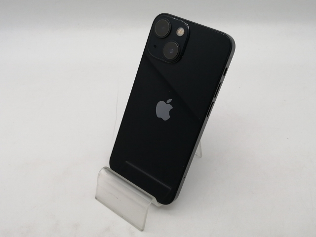 【中古】Apple 国内版 【SIMフリー】 iPhone 13 mini 128GB ミッドナイト MLJC3J/A【OSU301】保証期間１ヶ月【ランクB】