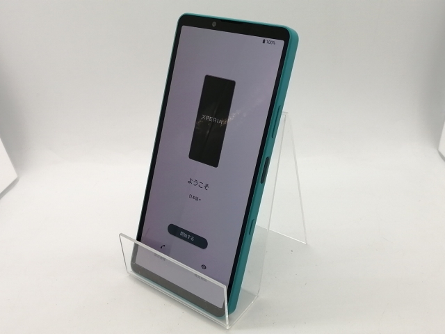 中古】SONY 国内版 【SIMフリー】 Xperia 10 VII ターコイズ 8GB 128GB