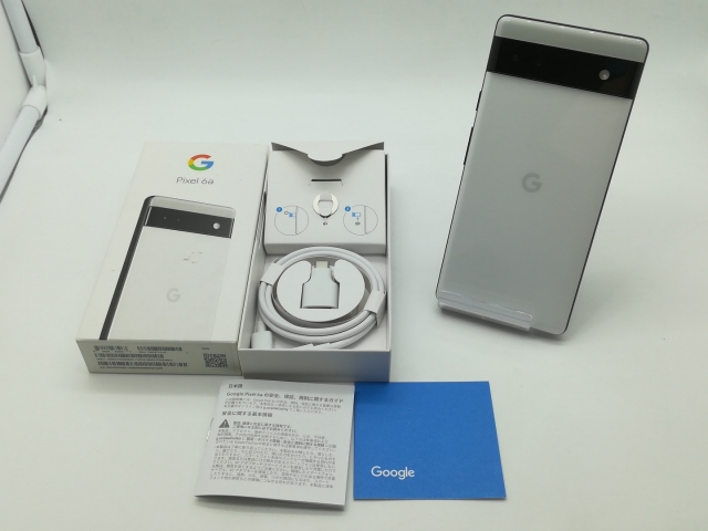 C418 au SIMフリー　Pixel 6a ムスビー｜【SIMフリー】Google Pixel 6a 128GB セージ 利用制限