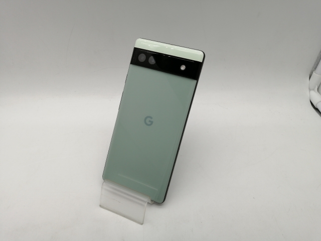 【中古】Google UQmobile 【SIM無償性】 Pixel 6a サルヴィア 6GB 128GB GB17L【OSU301】言いはなつ継続期間１ヶ月【位置づけるC】