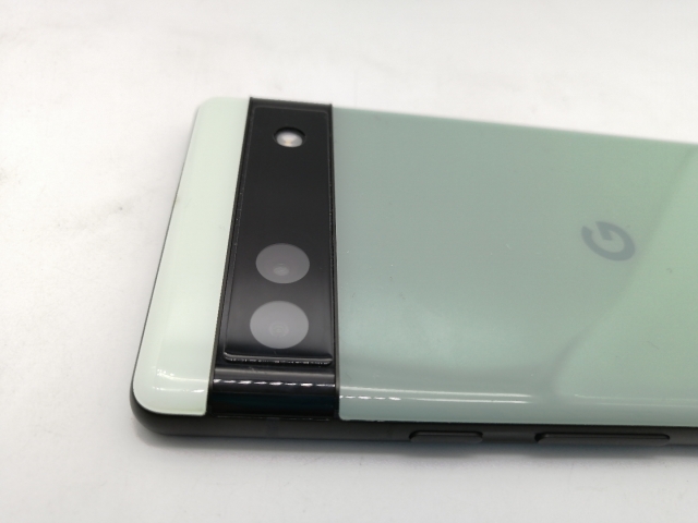 【中古】Google UQmobile 【SIM無償性】 Pixel 6a サルヴィア 6GB 128GB GB17L【OSU301】言いはなつ継続期間１ヶ月【位置づけるC】