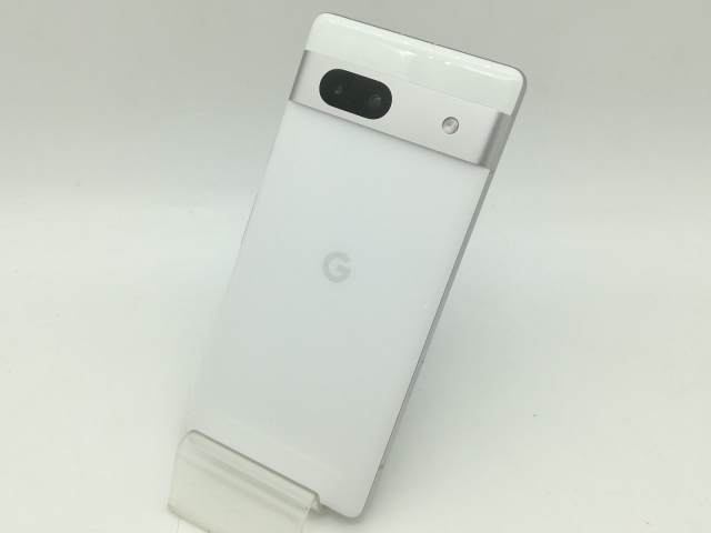 【中古】Google SoftBank 【SIMフリー】 Pixel 7a スノー 8GB 128GB G82U8【OSU301】保証期間１ヶ月【ランクB】
