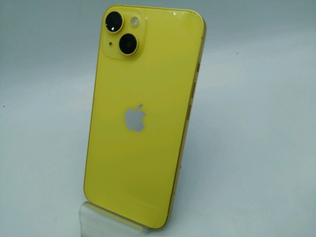【中古】Apple 楽天モバイル 【SIMフリー】 iPhone 14 128GB イエロー MR3Q3J/A【OSU301】保証期間１ヶ月【ランクB】