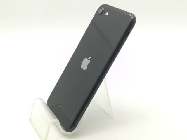 【中古】Apple au 【SIMロック解除済み】 iPhone SE（第2世代） 64GB ブラック MX9R2J/A【OSU301】保証期間１ヶ月【ランクC】
