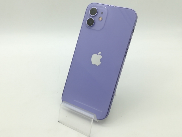 中古】Apple SoftBank 【SIMロック解除済み】 iPhone 12 64GB パープル