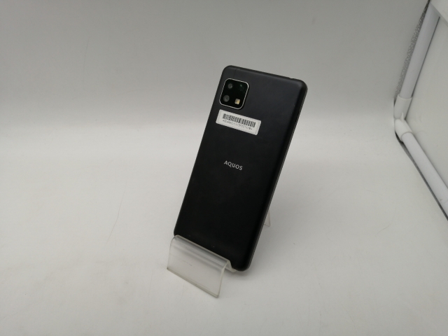【中古】SHARP ymobile 【SIMロック解除済み】 AQUOS sense4 basic ブラック 3GB 64GB A003SH【OSU301】保証期間１ヶ月【ランクC】